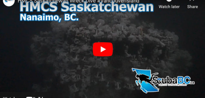 Scuba Diving the HMCS Saskatchewan Wreck in British Columbia