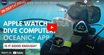 Diving with the Apple Watch Ultra: Review of the Oceanic+ Dive computer app Apple Watch Ultra Review