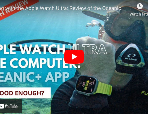 Diving with the Apple Watch Ultra: Review of the Oceanic+ Dive computer app