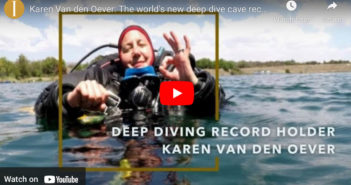 Karen van den Oever, Surpassed Her Deepest Dive