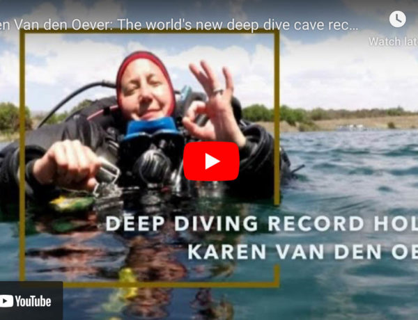 Karen van den Oever, Surpassed Her Deepest Dive