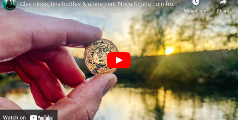 One Cent Nova Scotia Coin from Queen Victoria Find in Nova Scotia