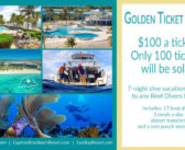 Golden Ticket Raffle for a week-long Dive Trip leads into 19th Annual Dive Pirates Ball