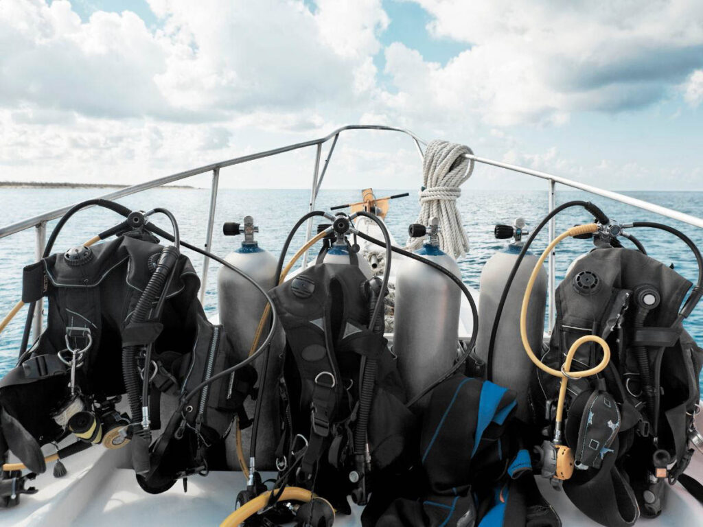 Dive Kit Onboard