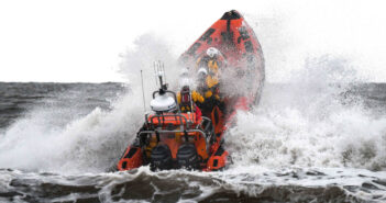 RNLI Calls on the Public to Take Part in The Mayday Mile – After Charity’s Volunteer Lifeboat Crew Launched Over 9000 Times Last Year RNLI Lifeboat - Rough Seas