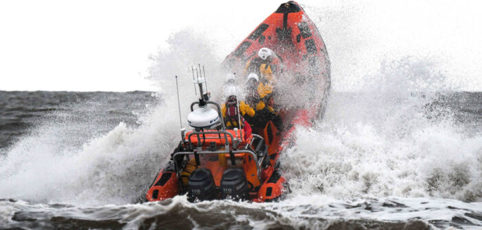 RNLI Lifeboat - Rough Seas