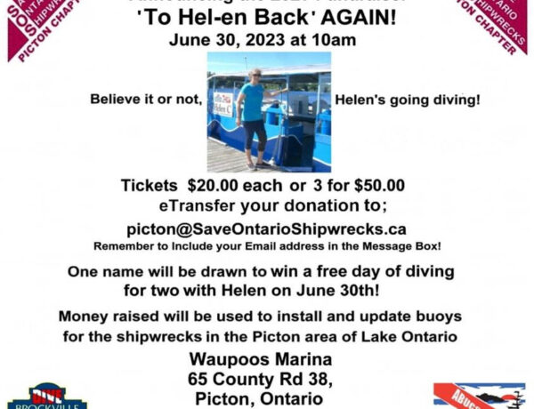 To “Hel-en and Back Again” in Support of SOS Picton Chapter