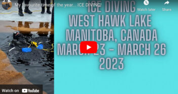 Ice Diving at West Hawk Lake, Manitoba, Canada Hawk Lake Manitoba