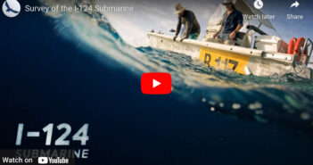 Survey of the I-124 Submarine – One of the Most Significant Wartime Wrecks in Australian Waters