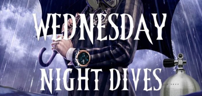 Dan’s Dive Shop Wednesday Night Dive Schedule