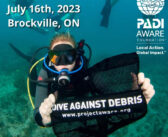 Save the Date – Dive Against Debris Brockville, Ontario