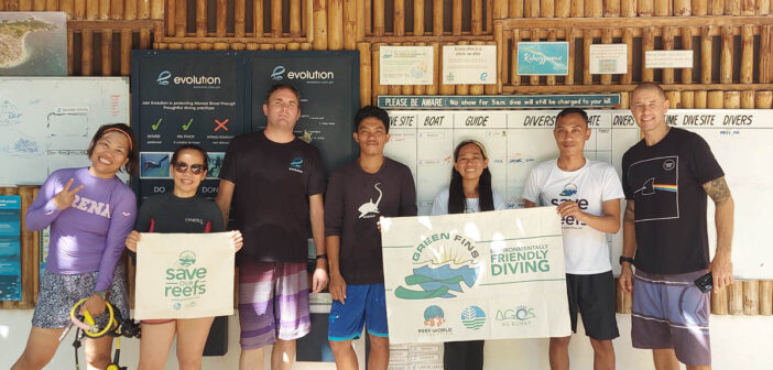 Dive Operator in the Philippines Wins The Green Fins 2023 Award