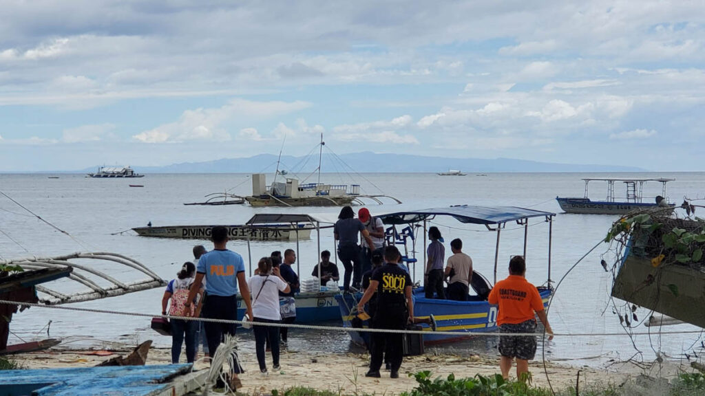 Korean Missing Diver