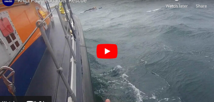 NEW Rescue Footage Released as RNLI Issues Paddleboarding Warning