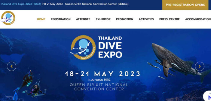 Thailand Dive Expo (TDEX) 2023 Has Now Been Added to our Event Calendar