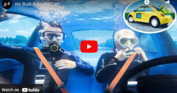 We Built A Scuba Car! Underwater Car Video