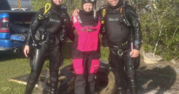 Yellowknife Divers and Sea Women Exhibitions Joined Forces in World Oceans Day Clean-Up Yellowknife