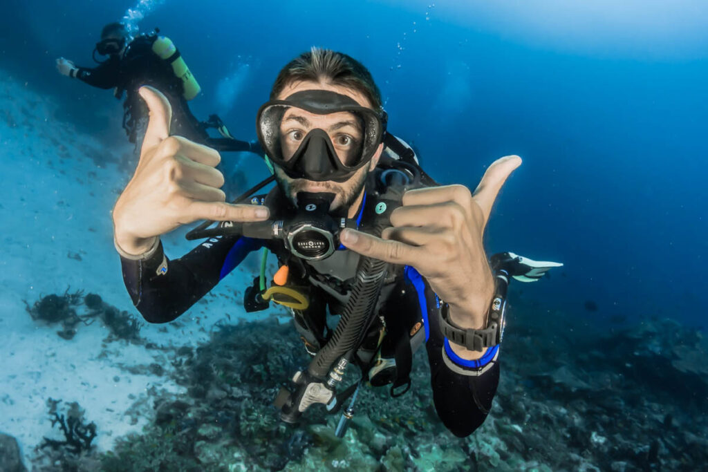 Diver Underwater