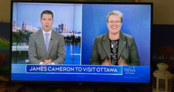 James Cameron to Visit Ottawa James Cameron / Jill Heinerth