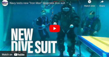 Navy Tests New “Iron Man” Deep Sea Dive Suit Navy Deep Sea Suit