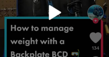Chris’s Chats on TikTok – Thirteenth Edition: Properly Manage Your Weights in a Backplate Style BCD Chris Tik Tok