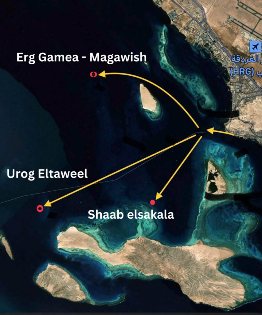 Hurghada New Dive Sites