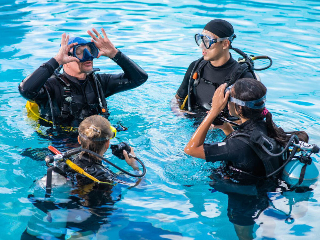 Scuba Diving Pool Training