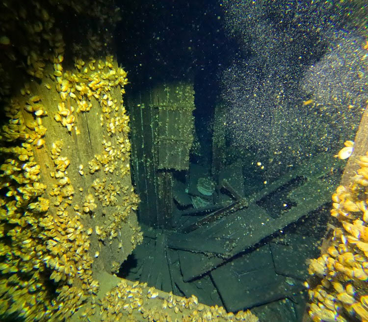 Trinidad Schooner Shipwreck