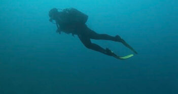 Diving? Scary? Never! Cassidy Bartholomew