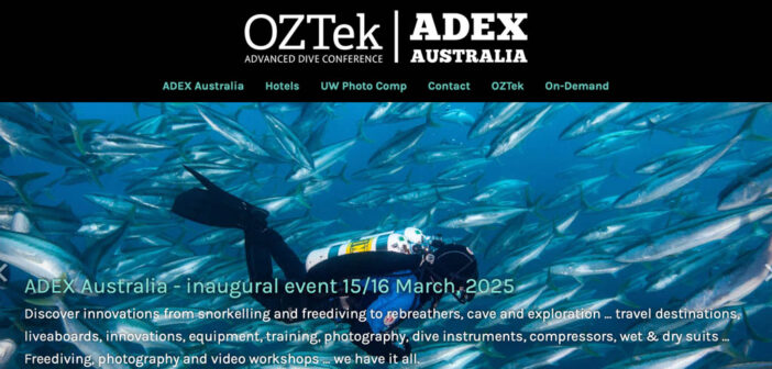 Introducing the Brand New ADEX Australia Dive Show In Conjunction with OZTek Advance Diving Conference
