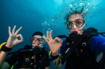 Divers Underwater