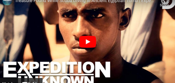Unearthed Riches: Discoveries Beneath the Waves in an Ancient Egyptian Tomb Dive