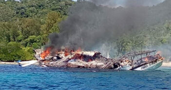 Indo Siren Liveaboard Destroyed By Fire – All Guests Safely Evacuated Indo Siren Fire