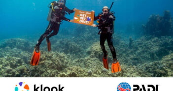 PADI and Klook Dive into a World-Wide Partnership, Gives Away Scuba Diving Certifications PADI Klook Partnership