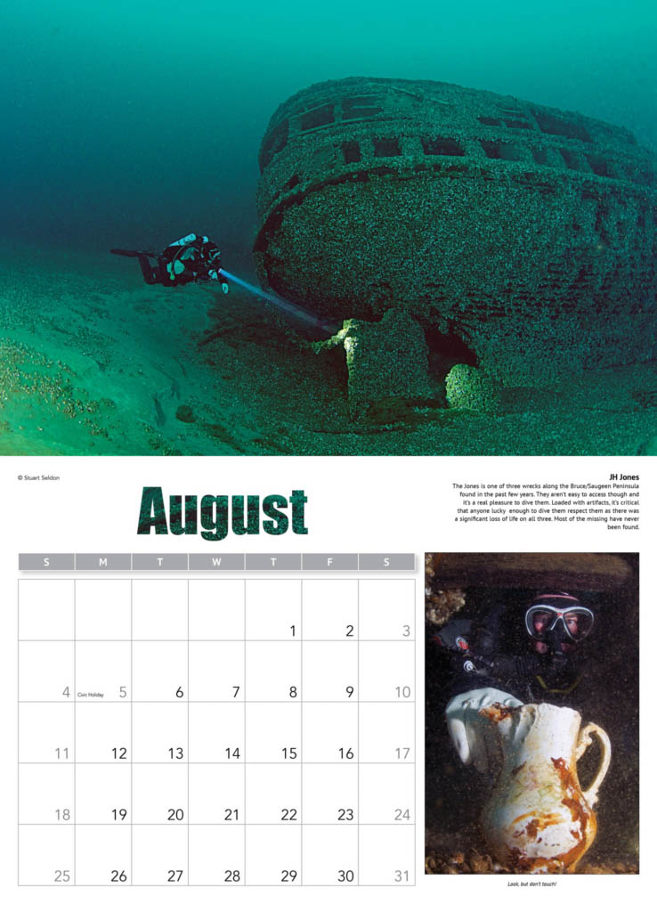 Reefs and Wrecks Calendar 2024