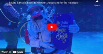 Scuba Santas Newport Aquarium