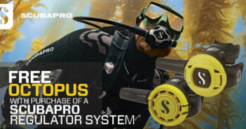 Free Octopus with Every Purchase of a SCUBAPRO Regulator System This Winter Scubapro Free Octopus