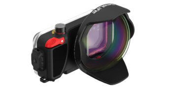 SeaLife® Introduces New 6”/15cm Wide Angle Dome Lens for SportDiver Smartphone Housing SportDiver 6" Wide Angle Lens