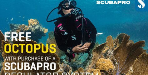 Dive Into Spring with Scubapro’s Exclusive Offer: Free Octopus with every Regulator System Purchase
