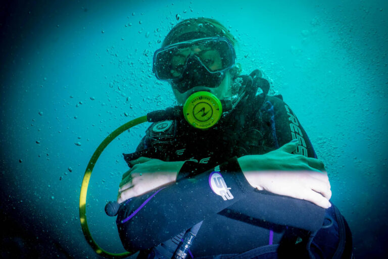 Diver Underwater