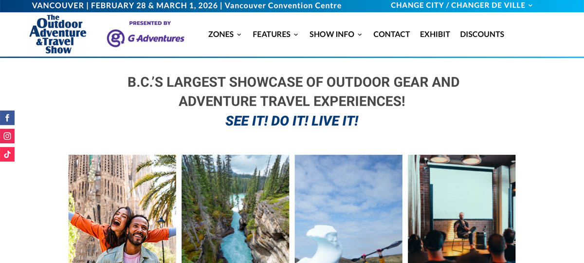 The Outdoor Adventure Show – Vancouver 2026