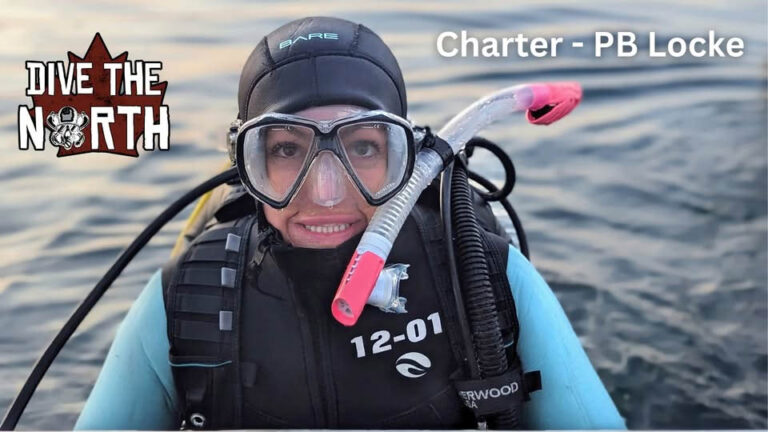 Two Dive Charter – P.B. Locke Shipwreck Dive Kawartha Charter