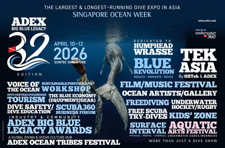 ADEX Singapore 2026 Is Almost Here – What Divers Can Expect at Asia’s Biggest Dive Expo ADEX Blue Legacy