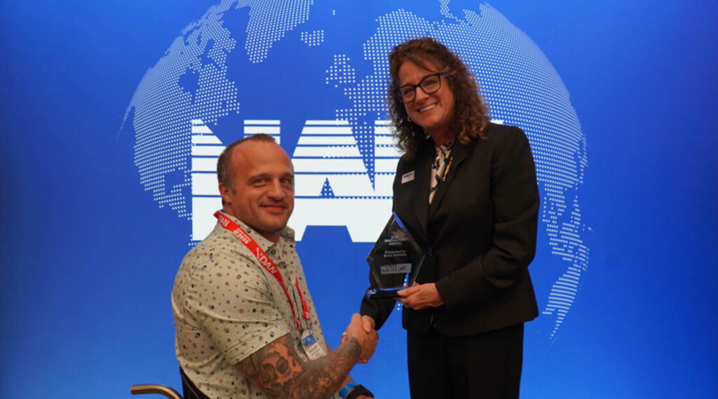NAUI Awards - Brian Shiefer