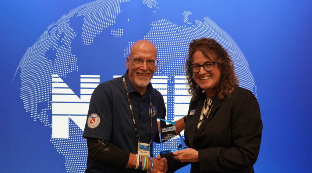 NAUI Awards - Frank Slifka