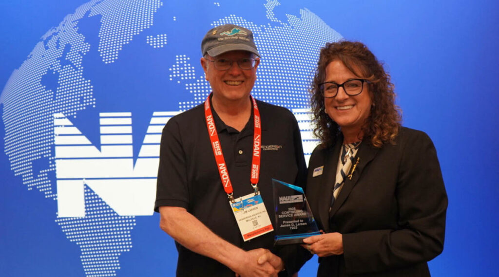 NAUI Awards - James Larsen