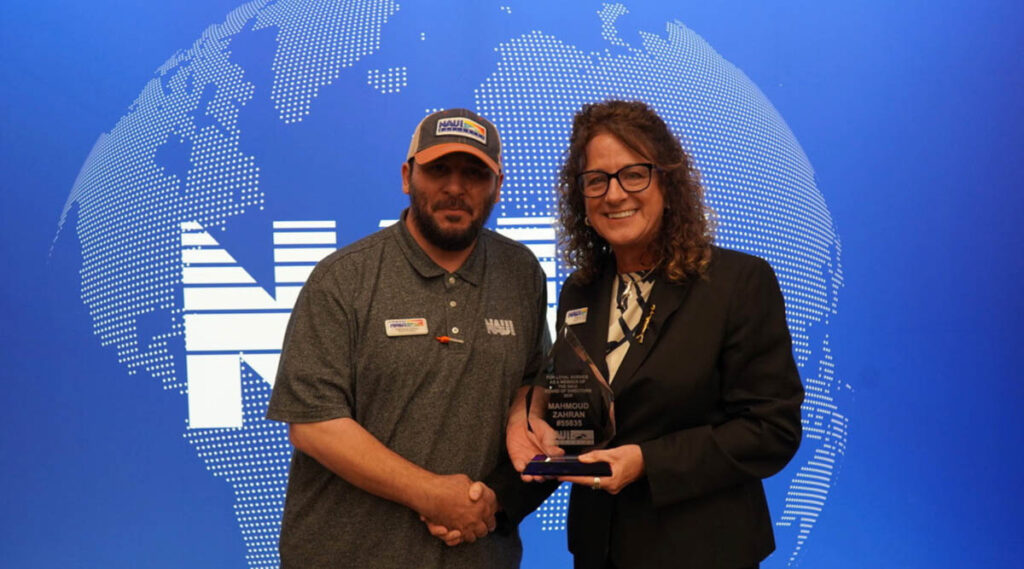 NAUI Awards - Mahmoud Zahran