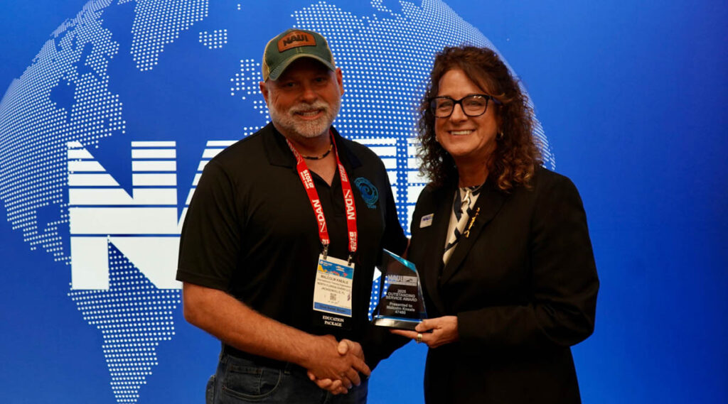 NAUI Awards - Malcolm Kneale