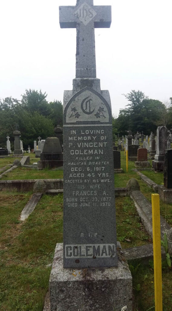 Patrick Vincent Coleman Headstone