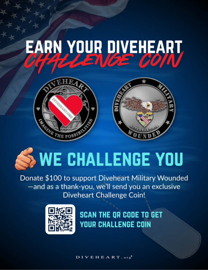 Diveheart Coin Challenge